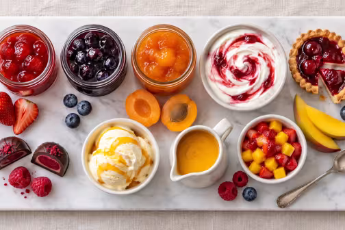 fruit preparations and fillings